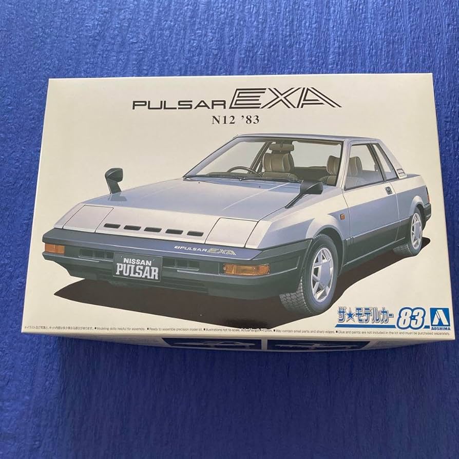 PULSAR EXA パルサー　プラモデル Amazon.co.jp: パルサーEXA プラモデル レア車 : おもちゃ